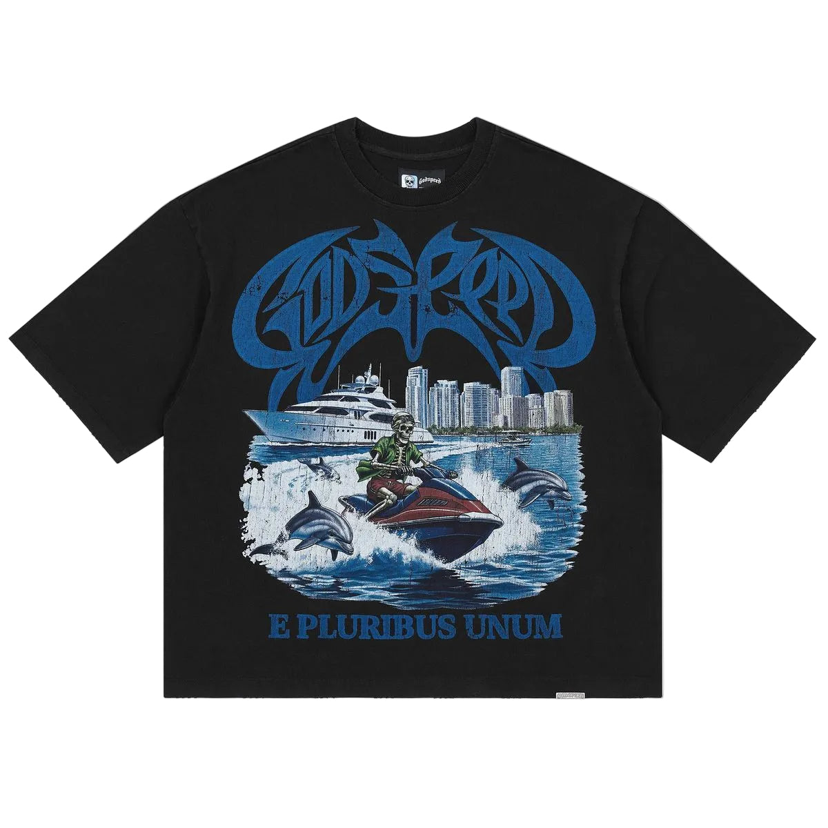 Godspeed GMYC Wave Runner T-Shirt (Black)
