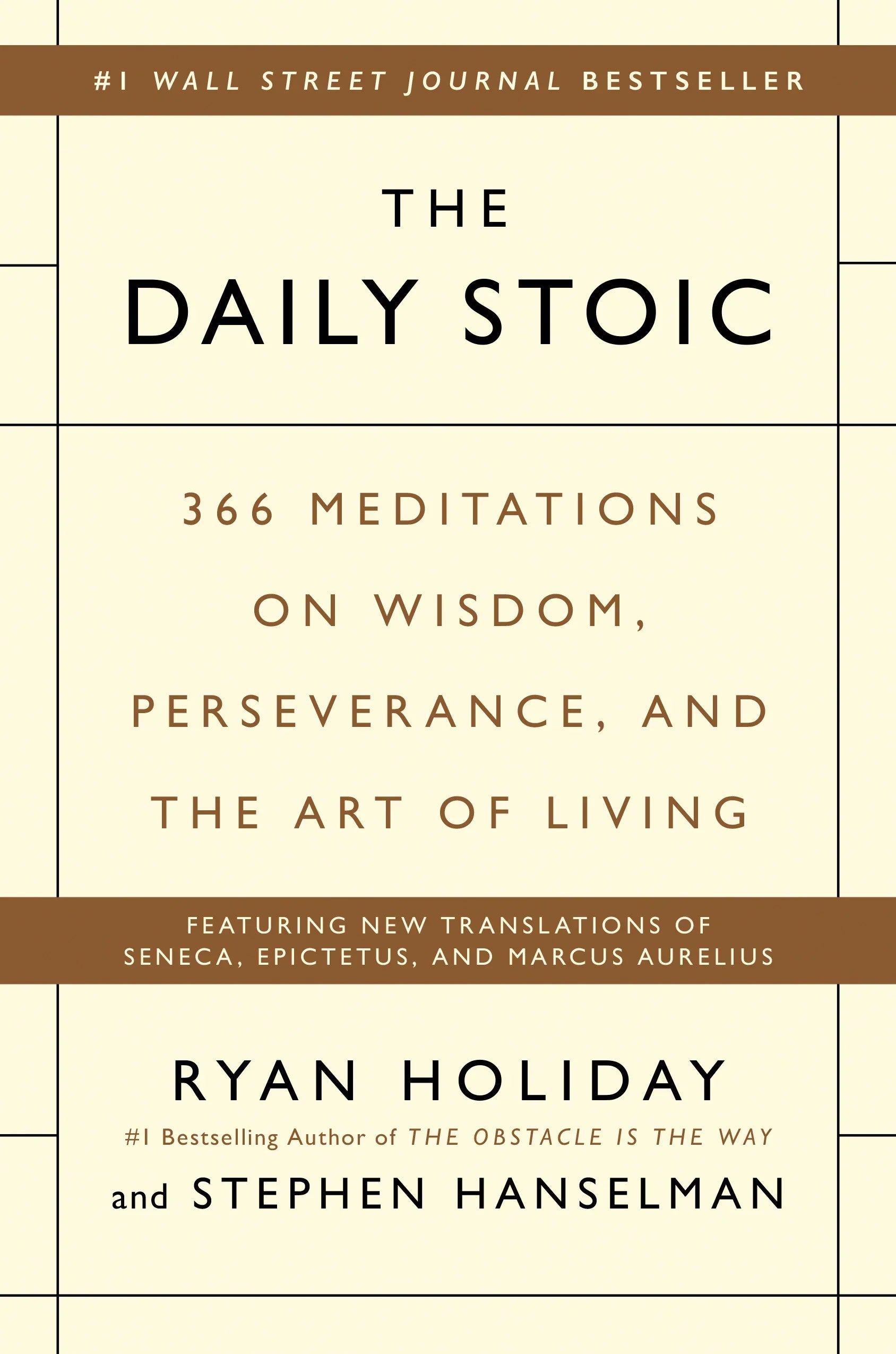The Daily Stoic Book by Ryan Holiday