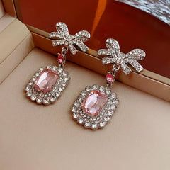 Square Ribbon Earrings