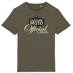 0326CMlogo1-T-shirtkaki - CultureMoto