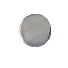 BASE DE CARTON PARA PASTEL PLATA 23 CM PIEZA