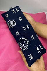 Eye Pillow With Buck Wheat Filling (Dark Blue)