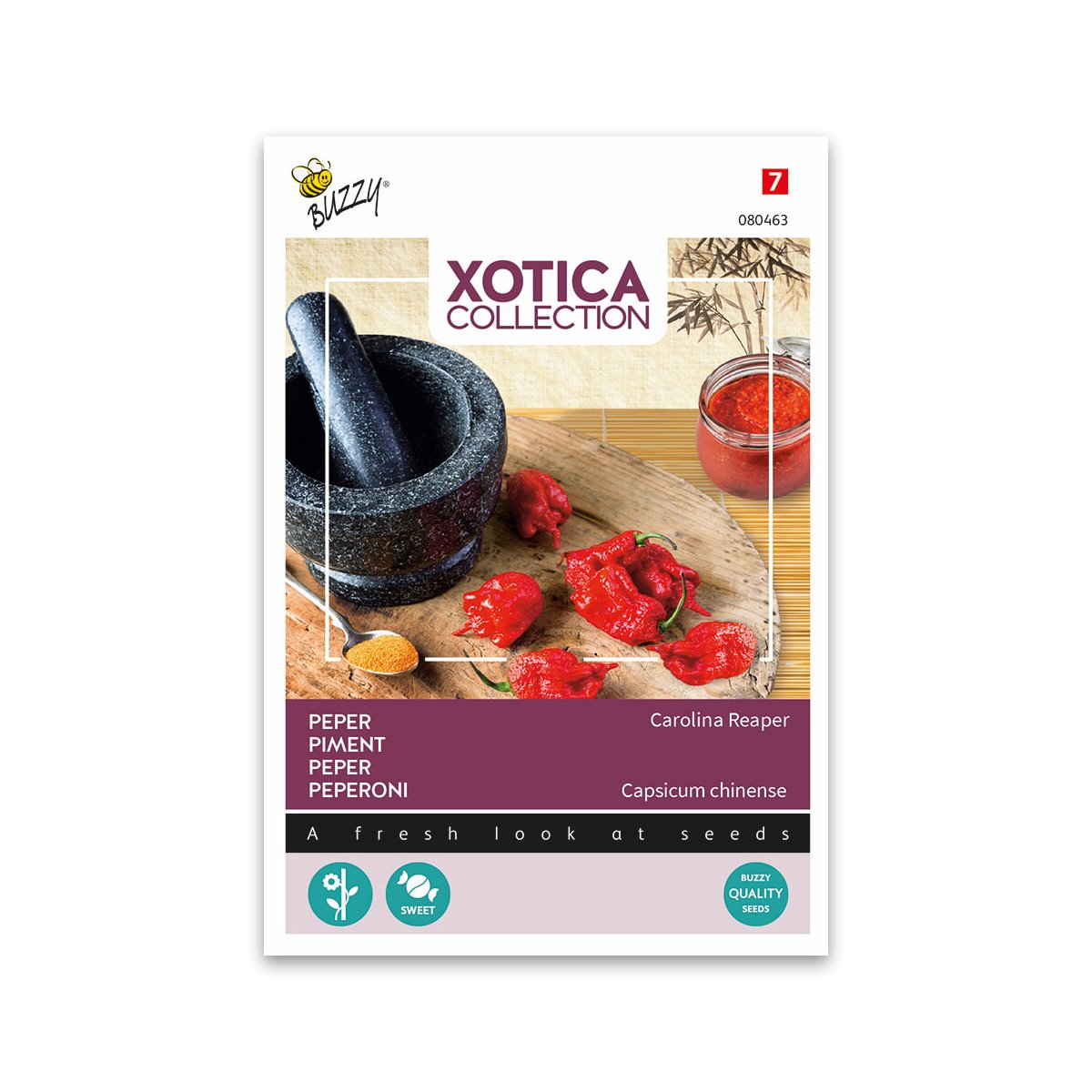Produktbillede af Chili frø Carolina Reaper på tilbud i høj kvalitet