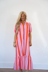 Layla Striped Dress