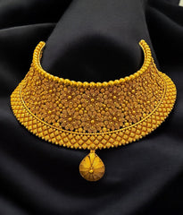 The Kamini Silver Filigree Bridal Choker Necklace
