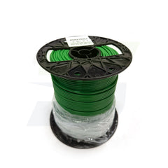 DTG-3012-500 - 12 AWG 30 mil Solid Copper Green Tracer Wire - 500 ft Roll