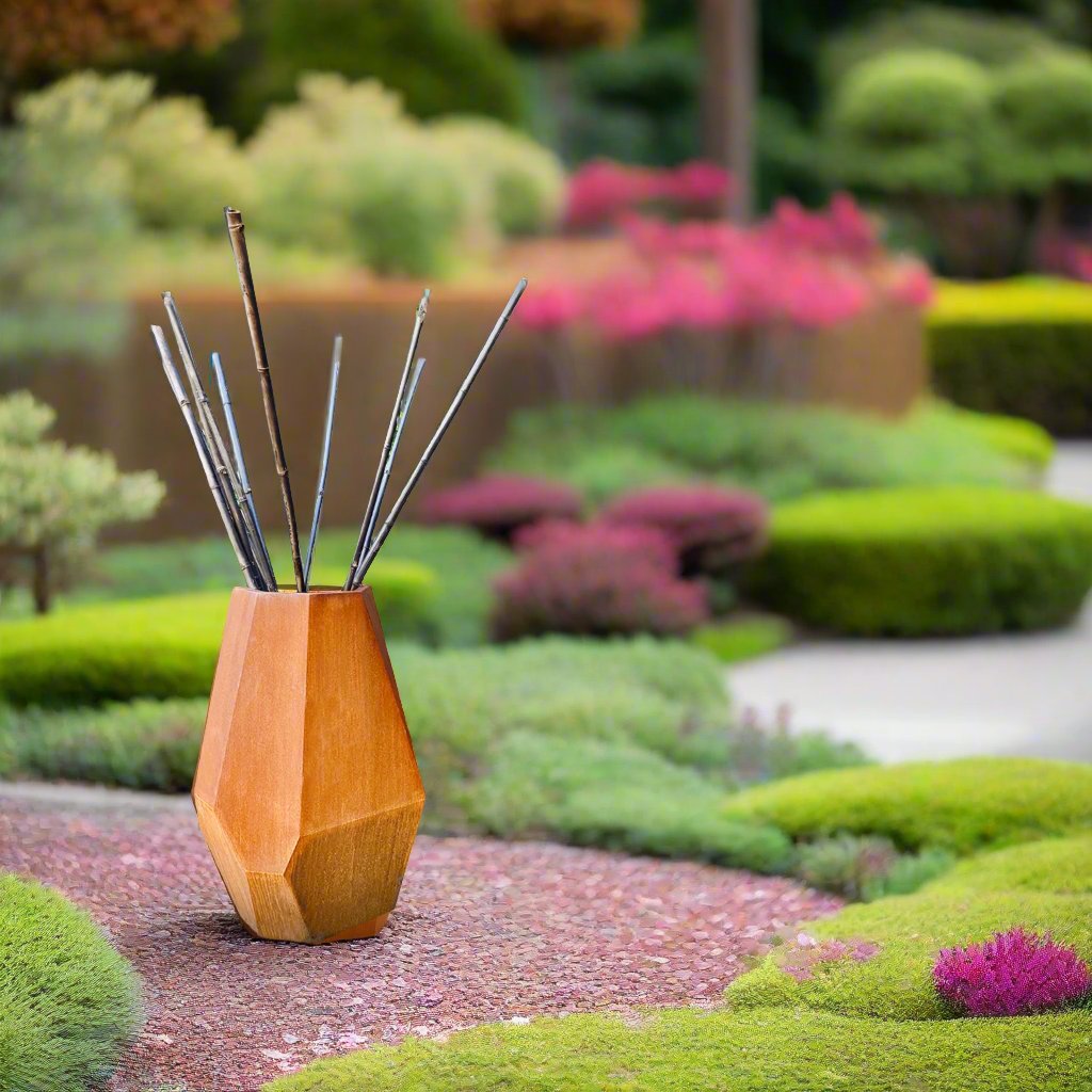 Corten Steel Geo Planter