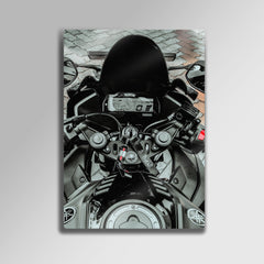 Yamaha R Serisi Kokpit - Metal Tablo