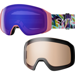 Smith Sport Optics 4D MAG S Low Bridge Fit in Birds of Prey + Everyday Violet Mirror