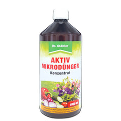 Aktiv Mikrodünger Konzentrat - Organischer NK-Dünger, flüssig - Silberkraft