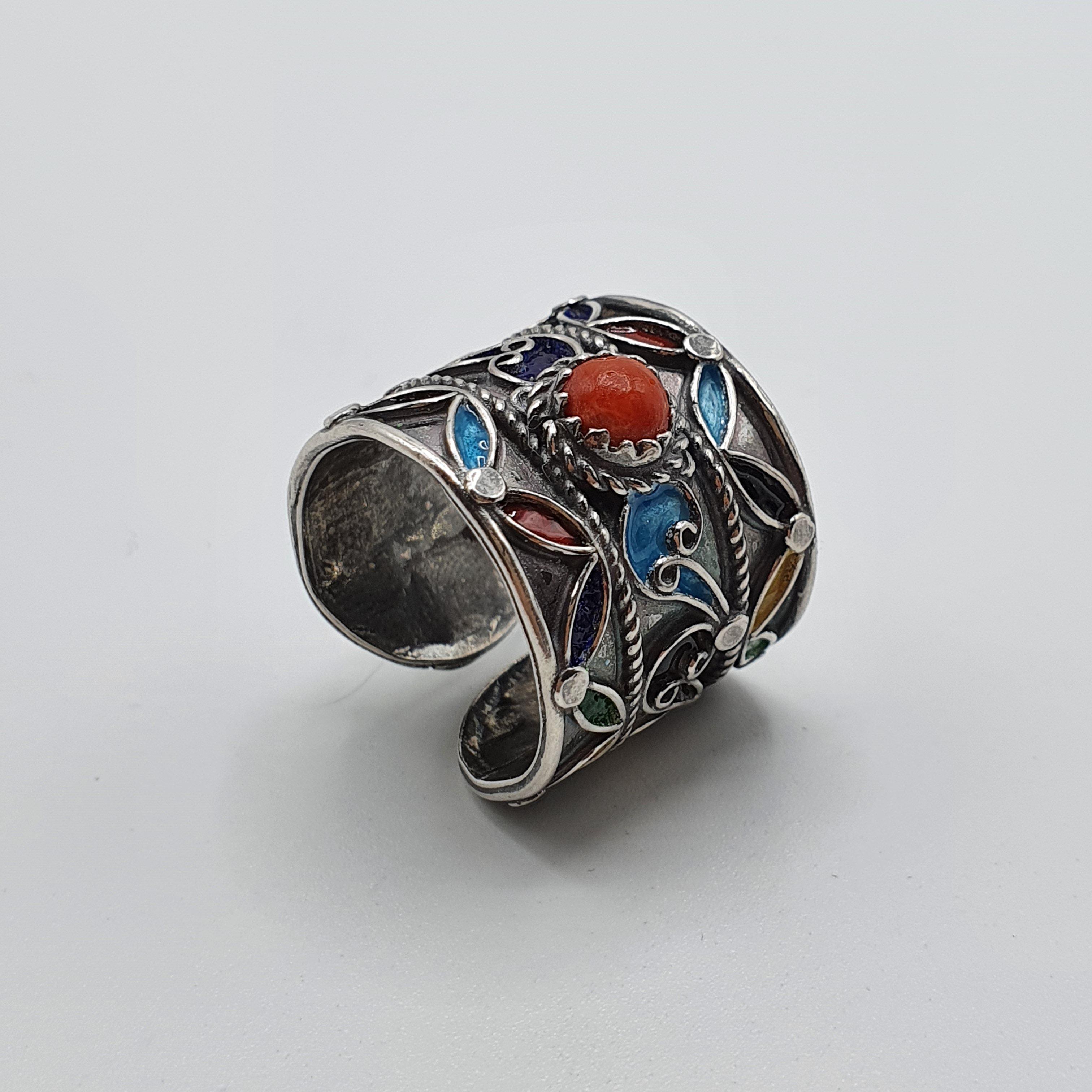Bague Kabyle en Argent - 1091 - Bijoux Kabyles