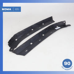14-17 Jaguar X152 F-Type Front Bumper Lower Spoiler Deflector Set OEM