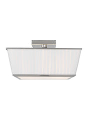 Four Light Flush Mount<br /><span style="color:#4AB0CE;">Entrega: 11-12 semanas en USA</span><br /><span style="color:#4AB0CE;font-size:60%;">PREGUNTE POR ENTREGA EN PANAMA</span><br />Collection: Esther<br />Finish: Polished Nickel