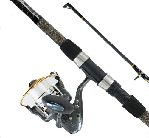 AQST CK2000 Spinning Fishing Reel with collapsing 5' rod