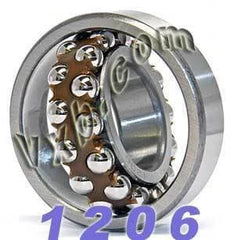 1206 Self Aligning Ball Bearing 30x62x16mm - Buy Bearings online - Fast US Shipping