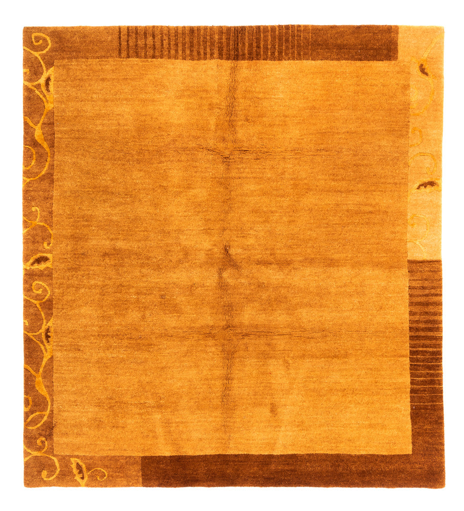 Nepal Teppich 207x199cm - Wollteppich