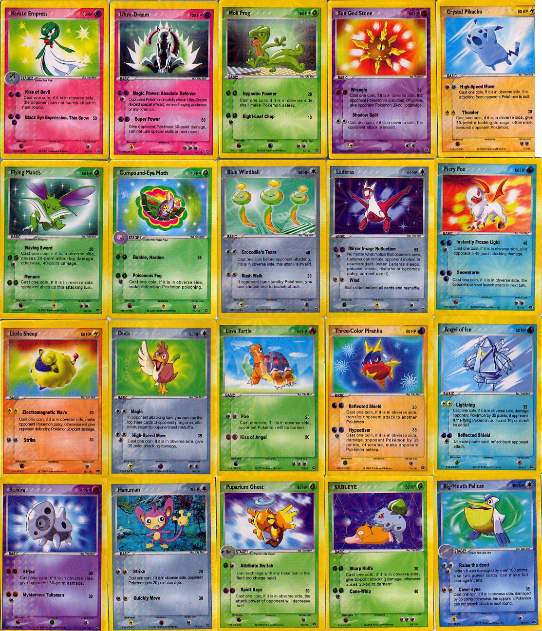 Pokemon Cards Printables Free