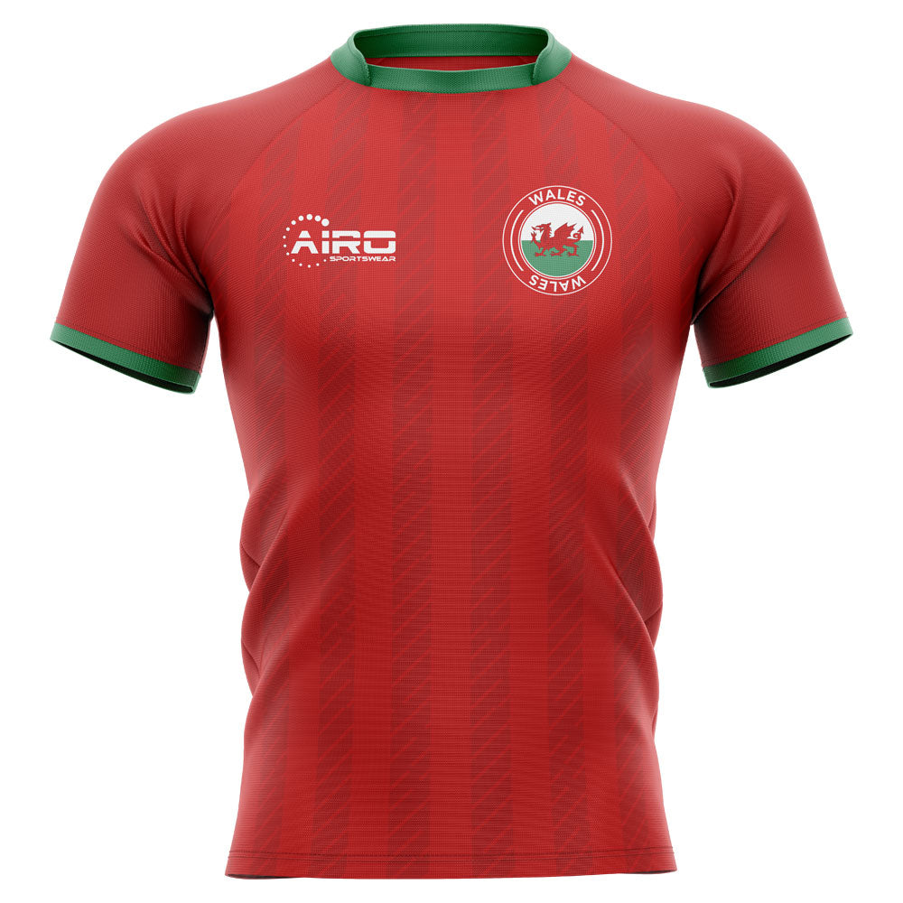2024-2025 Wales Home Concept Rugby Shirt - Little Boys Product - Football Shirts Airo Sportswear
