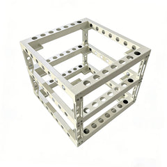 Seismic Stackable 2-Tier Modular Battery Cabinet for Rack-Mounted Batteries