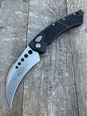 Microtech Hawk Automatic 166-10 (Stonewashed)