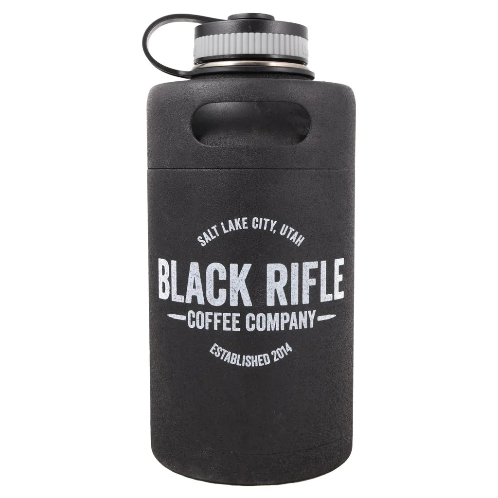 BRCC Vintage Logo Textured Growler-Matte Black