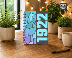 1922 Year Notebook (Charcoal Grey)