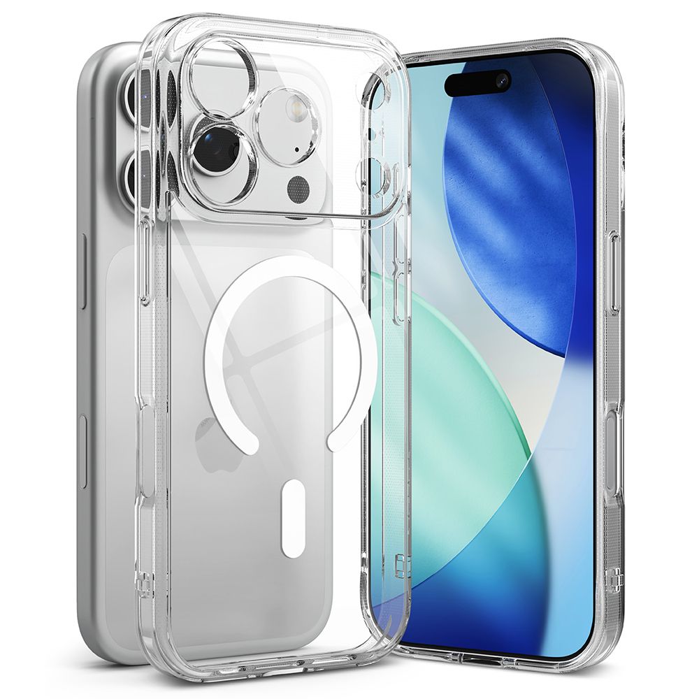 Ringke Fusion Magnetic MagSafe Case for iPhone 17 Pro Max - Clear