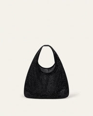 Small Mesh Sachetto in Black
