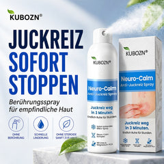 ✅KUBOZN® Neuro-Calm Anti-Juckreiz Akut-Spray – 3-Minuten-Ruhe bei Juckreiz