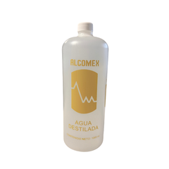 Agua destilada Alcomex 1000 ml