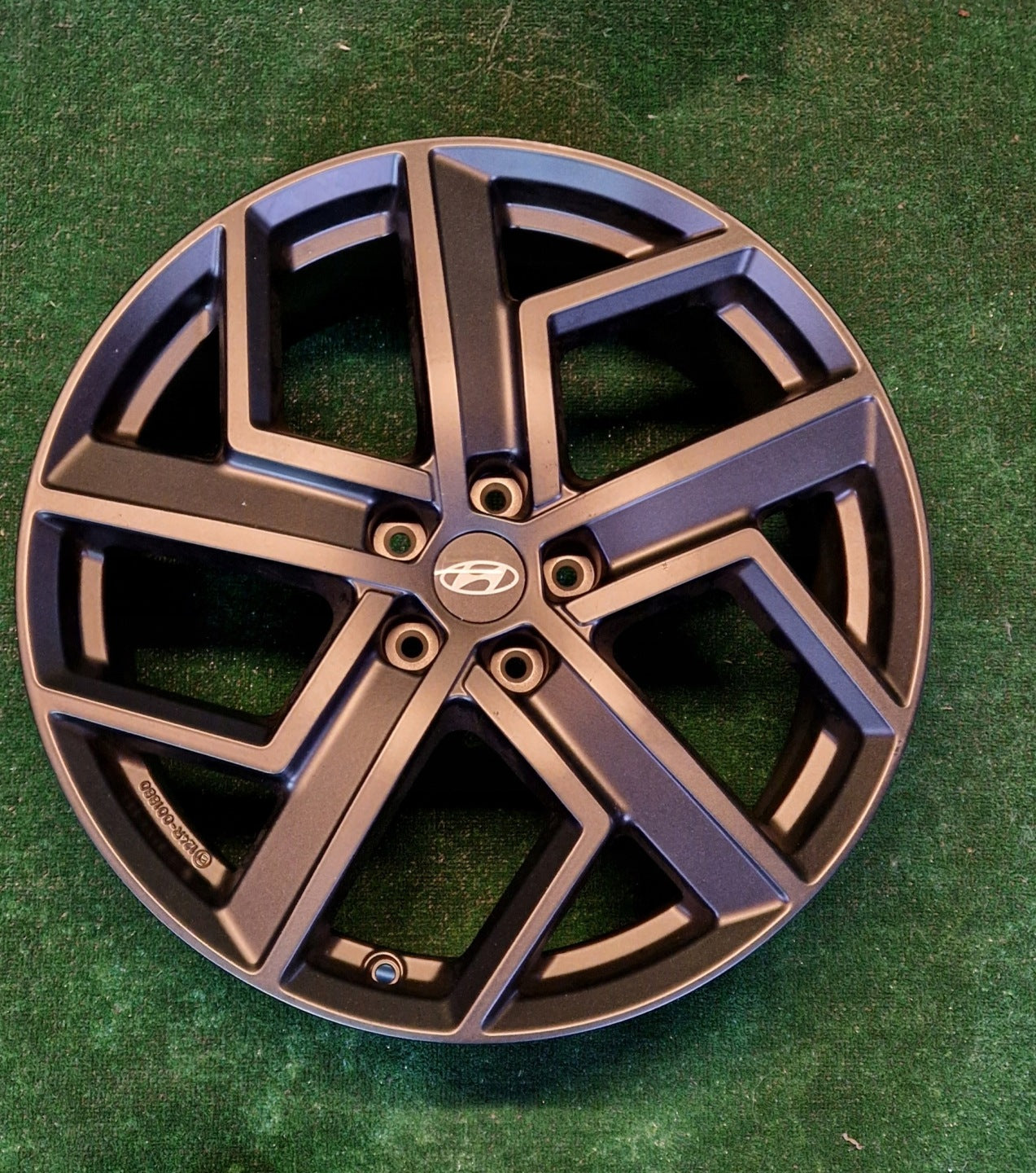 1x Alufelge 20 Zoll 8.5" 5x114.3 54 5ET Matt Grau 631850 Hyundai Ioniq 5 FEL9278850894aa