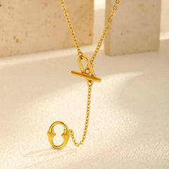 Modern Toggle Chain Necklace