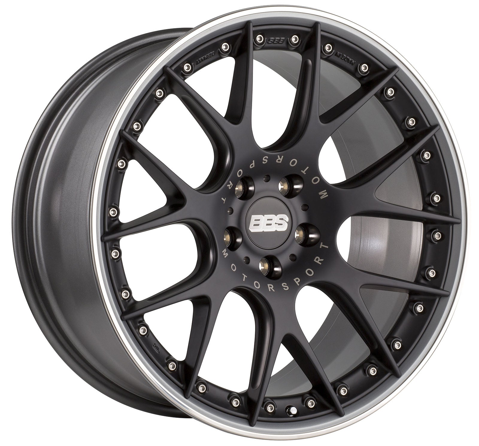 BBS CH-RII 21x9" 5x120 ET28, Flat Black (CH603)