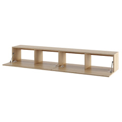 KAVO TV-BENK 200cm EIK – VEGGHENGT