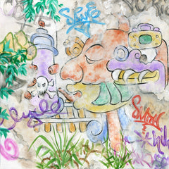 LADY PINK - Mayan Tags 2
