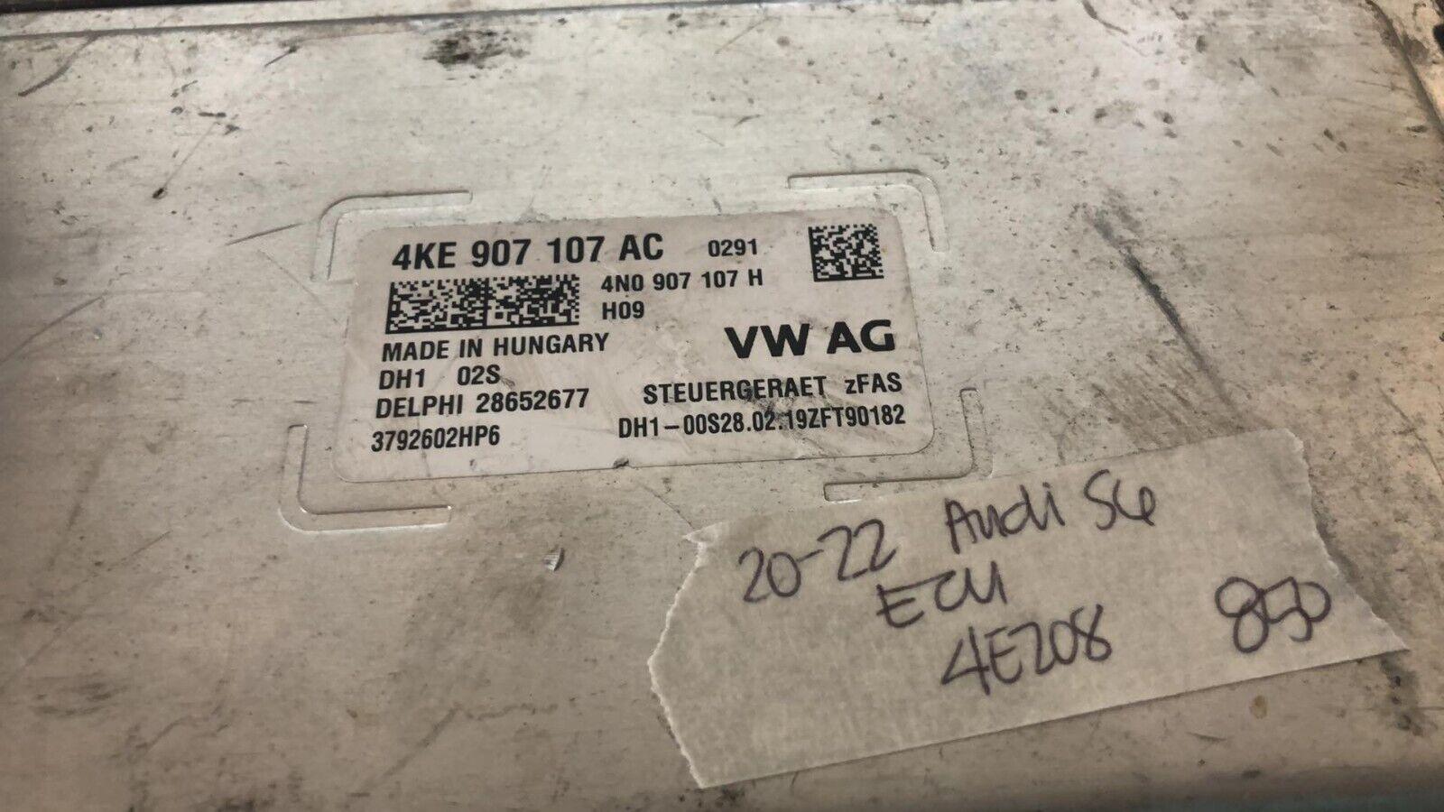 2021-2022 Audi A6 ecm ecu computer 4KE 907 107 AC - Swan Auto