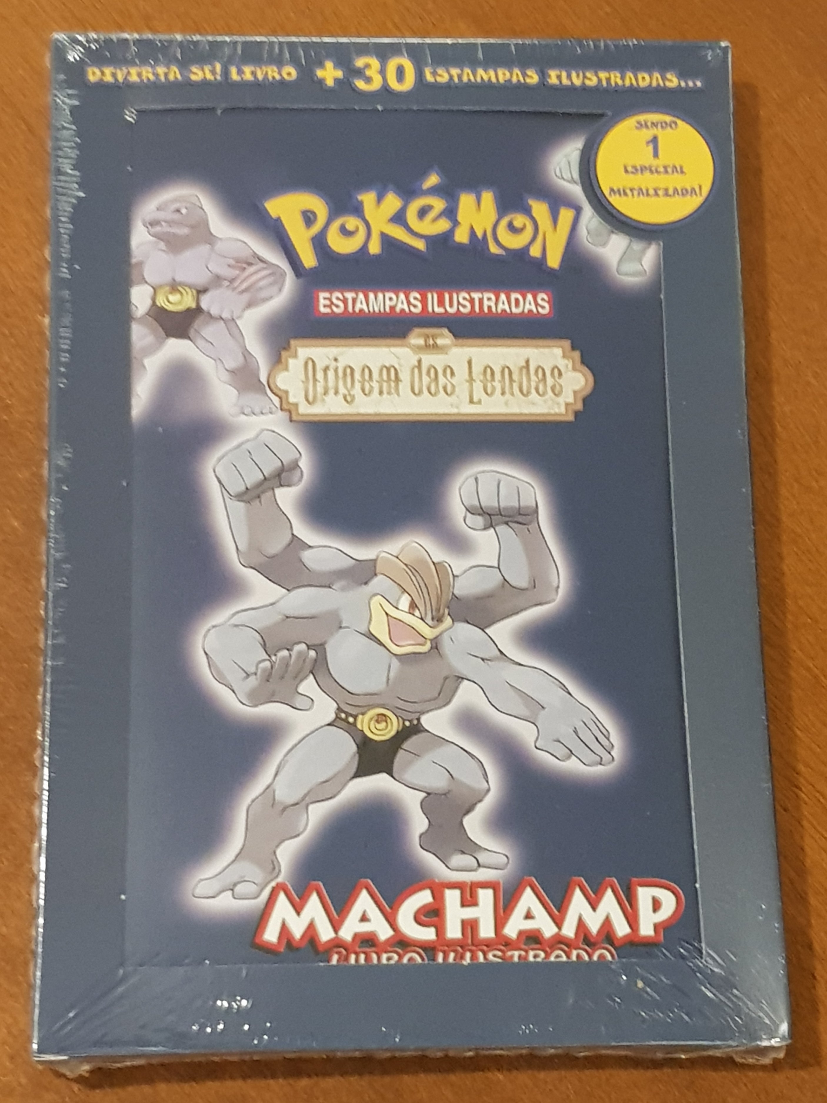 Pokemon Ex Legend Maker / Ex Origem das Lendas MACHAMP Portuguese Sealed Theme Deck