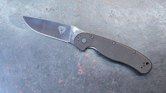 Ontario RAT 1.5 Folding Knife Black G10 Handle Magnacut