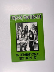 Iron Maiden Bruce Dickinson Fan Club Magazine International Edition No 17