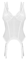 Corsetto in tulle con ferretto Arrowel White