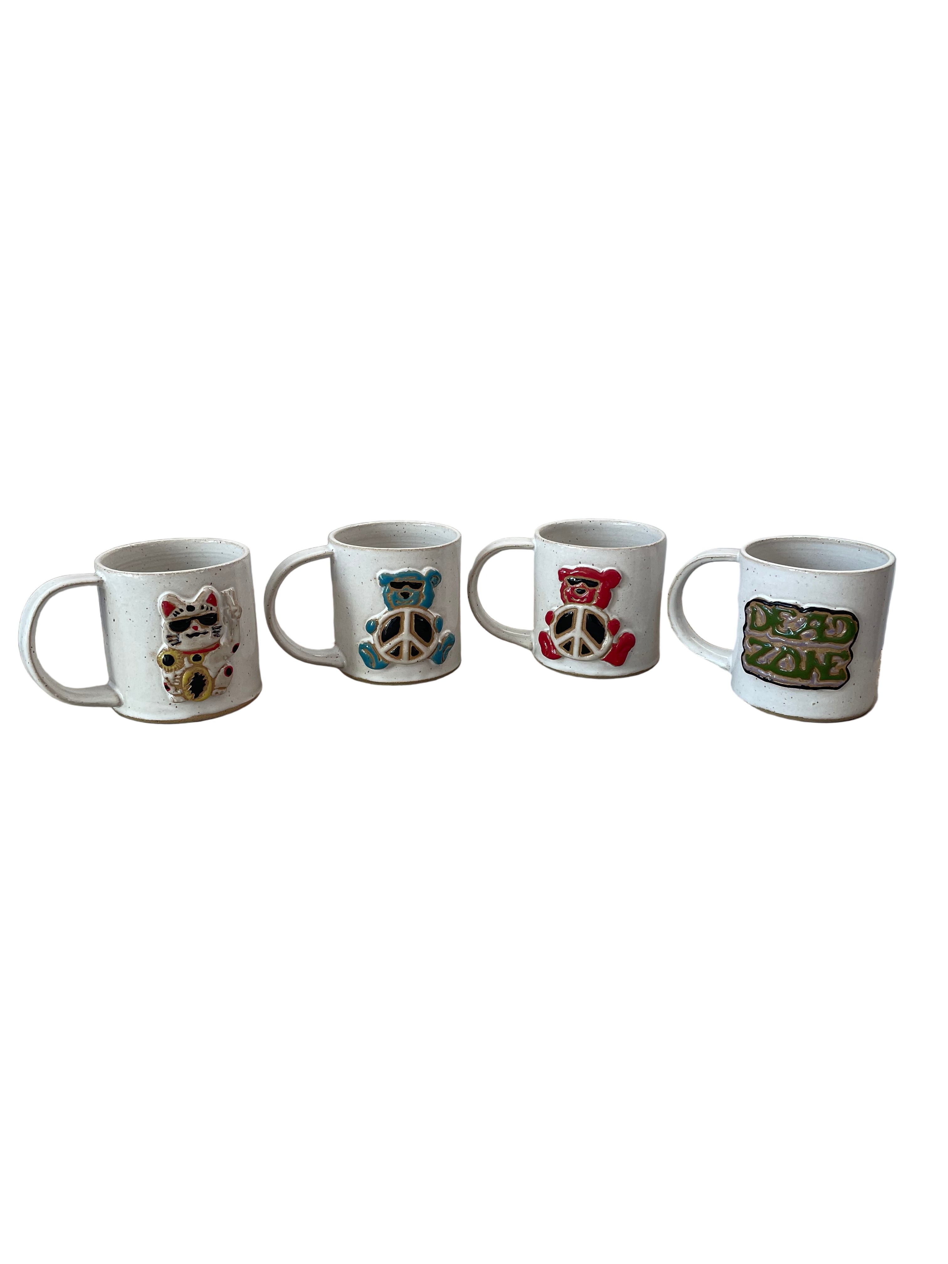 DEAD ZONE & FARE THEE WELL WARES CERAMIC MUG
