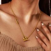 Modern Toggle Chain Necklace