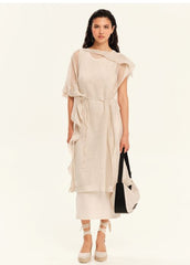 S26364 CUBIST EFFECT PANEL DRESS