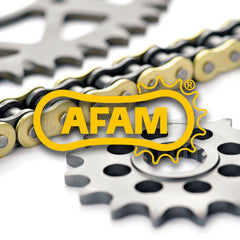 SP 3064161 AFAM Kettensatz 520MX6 13/49 Verstärkt - Ultra-Light Kettenrad Selbstreinigend passend fuer YAMAHA YZ 125