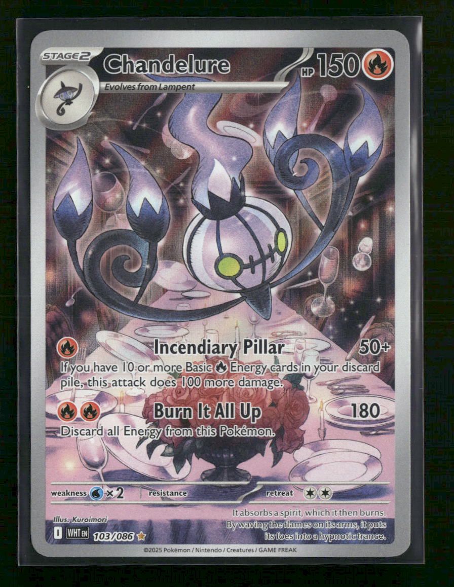 SV: White Flare Chandelure #103/086