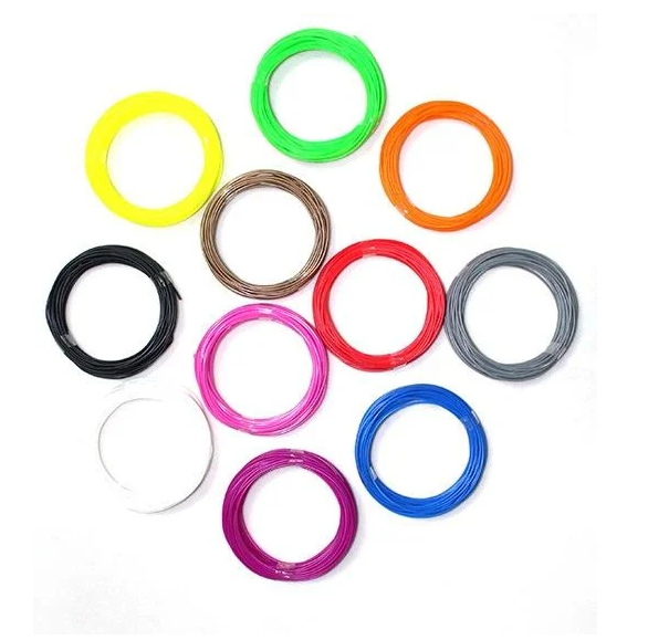 SAMPLE - 3DE Premium - Tricolor - PLA Silky - Gold&Green&Red - 1.75mm