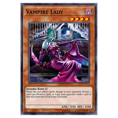 Yu-Gi-Oh! - Structure Deck - Zombie Madness - Vampire Lady (Common) SD2-EN010