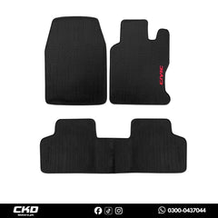 Latex Rubber Floor Mats For Honda Civic Reborn 2007-2012