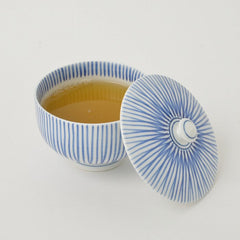 Brush Senjisuj Sencha Tea cup with lid | Hasami