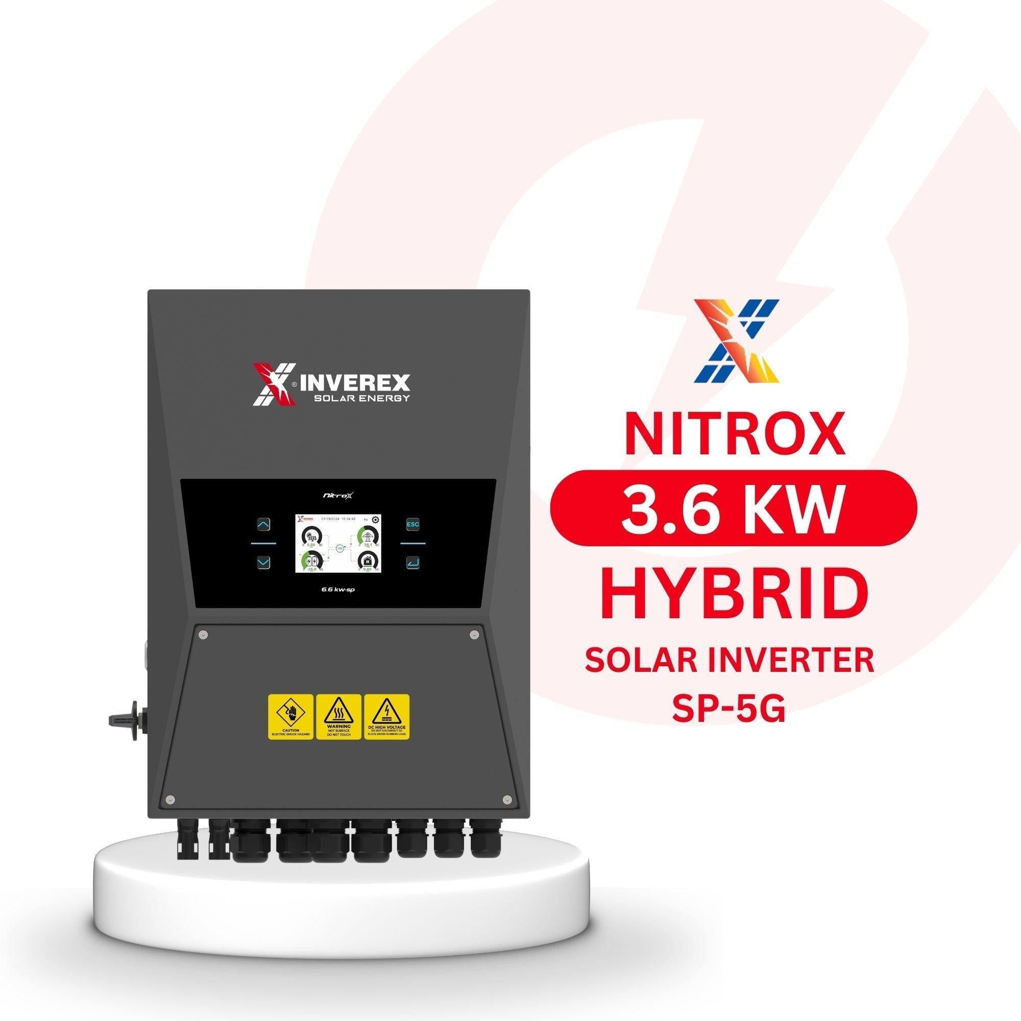 Inverex Nitrox 3.6 KW Hybrid Solar Inverter Inverex